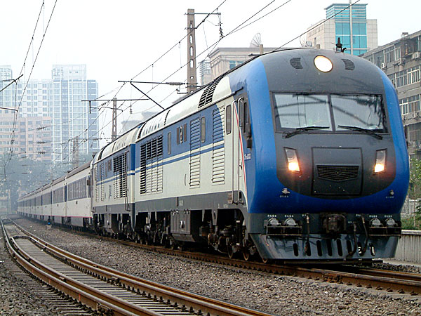 北京にやってきたＺ列車（イメージ）